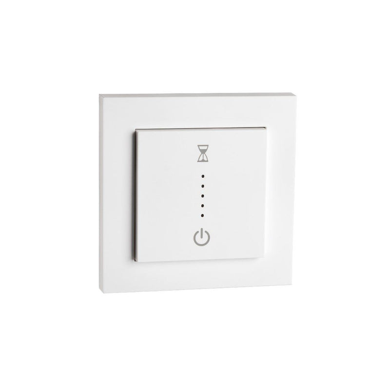 SG Leuchten - Zeitschaltuhr für Installationsschalterprogramme TIMER weiß 820500 − 1 Stück