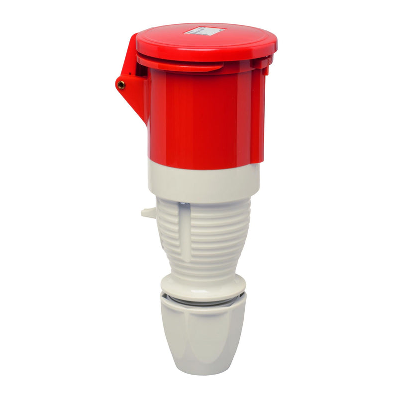 Walther Werke - CEE-Kupplung (IEC 60309) Kupplung 362406 63A 4P 6h − 5 Stück