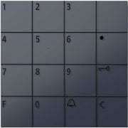Siedle&Söhne - Funktionsmodul für Türkommunikation Codeschloss-Modul COM 611-02 AG anthrazitgrau