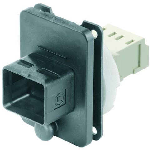 Telegärtner - LWL-Kupplung STX V4 Flanschset 100007574 LC-D Kupplung MM