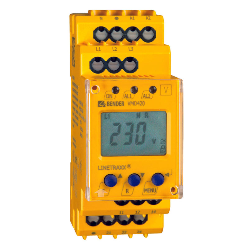 Bender - Spannungsüberwachungsgerät Spannungsrelais VMD420-D-2-3N 3ph 3N AC Schraubkl
