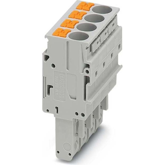 Phoenix Contact - Reihenklemmen-Steckadapter Stecker PP-H 6/ 4 − 50 Stück