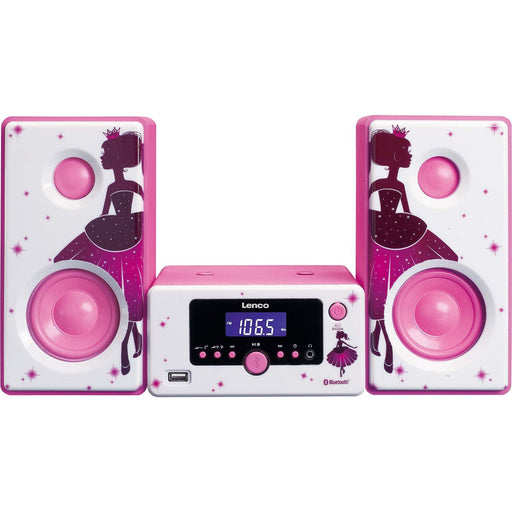 LENCO - HiFi-Komplettsystem Microanlage MC-020 Princess PLL/FM,BT