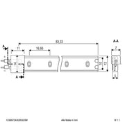 EVN Lichttechnik - Lichtschlauch/-band LED-Strip ICSB672430283025M 25m blau IC 24VDC