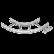 Unex - Bogen für Kabelleiter Flachbogen 45 Grad 67306-44 85x300 R300