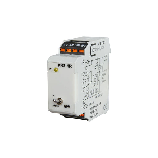 Metz Connect - Schaltrelais KRS-F-E08 HR 24 V AC/DC 11066770 − 5 Stück