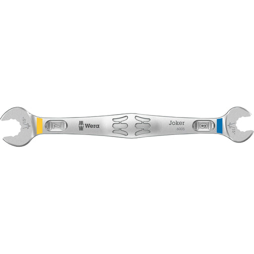 Wera - Maulschlüssel Doppelmaulschlüssel 05020310001 6 x 7 x 111,8 mm
