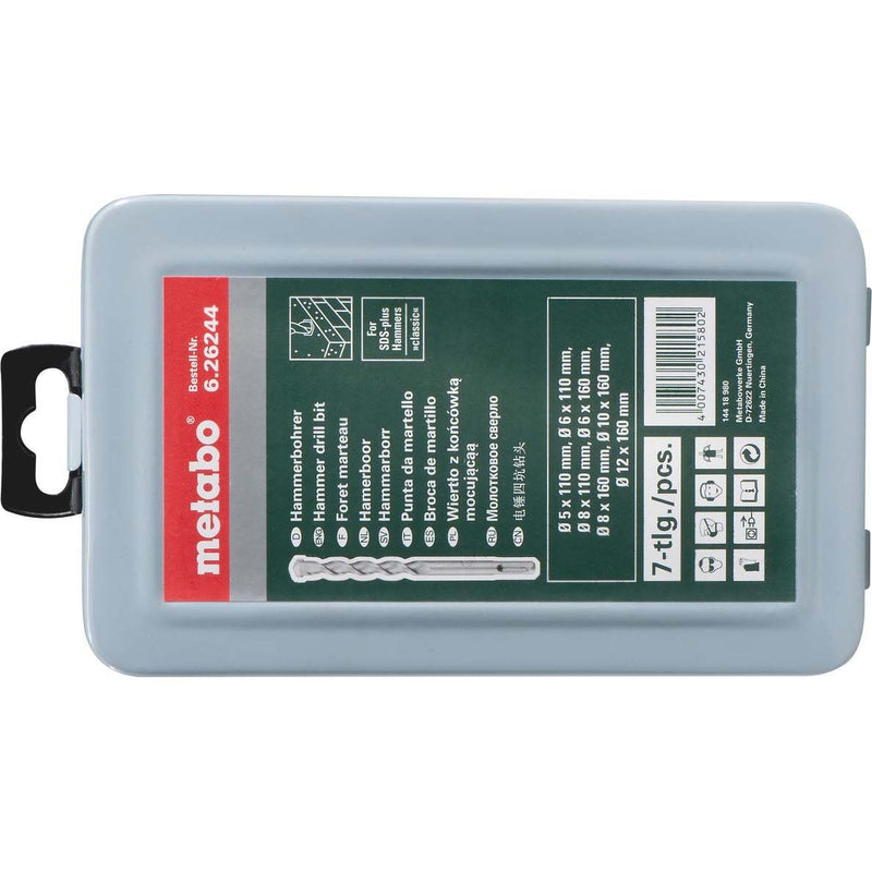 Metabowerke - Bohrer-Set SDS-plus classic Bohrerset 626244000 7-teilig