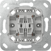 Gira - Taster Wipptaster Wechsler 387500 2f o.Kr. Einsatz