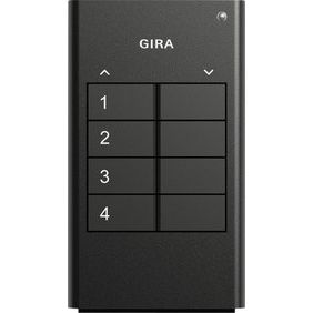 Gira - Bussystem-Tastwippe KNX RF-Handsender 512400 4-fach anth