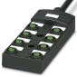 Phoenix Contact - Passiver Sensor-/Aktor-Verteiler (mit Leitung) Sensor-/Aktor-Box SACB-8/ 8-L-#1405738