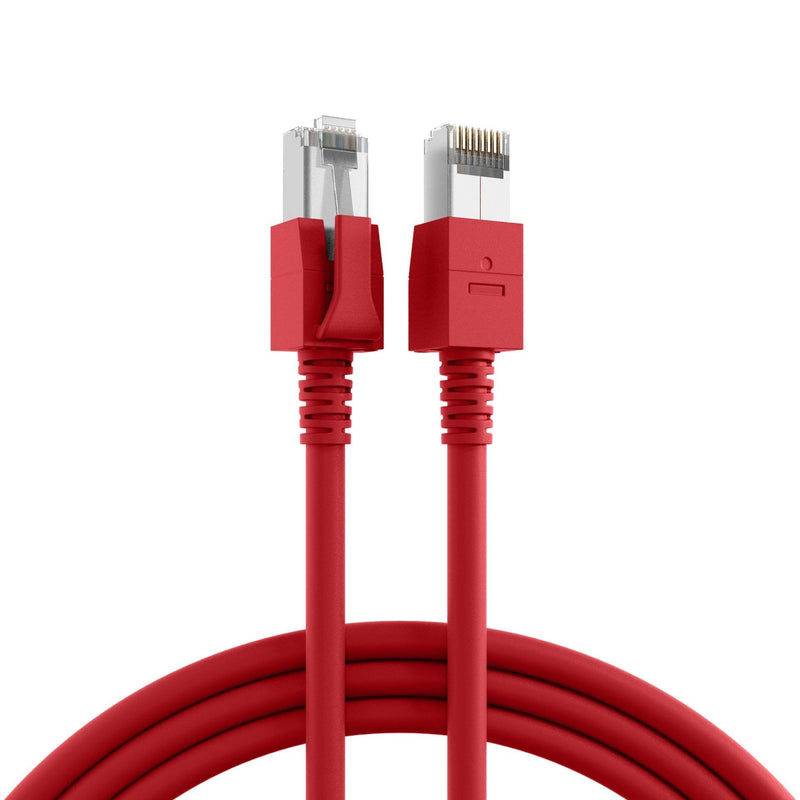 EFB-Elektronik - Patchkabel Kupfer MMC Patchkabel Cat.6a DCK1001RT.5 S/FTP, 5m, rot − 5 Stück
