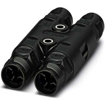 Phoenix Contact - Kompaktverteiler für steckbare Gebäudeinstallation H-Verteiler QPD H 3PE1,5 BK