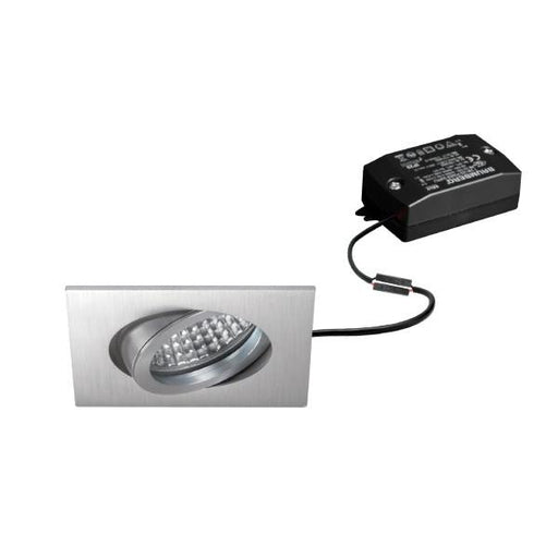 Brumberg Leuchten - Downlight/Strahler/Flutlicht LED-Einbaustrahler 230V 38144253 3000K alu