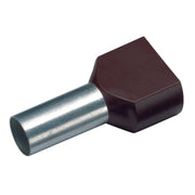 Cimco Werkzeuge - Aderendhülse 182472 iso. sw 2x1,5-12mm − 100 Stück