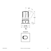 EVN Lichttechnik - Downlight/Strahler/Flutlicht LED-Einbauleuchte modular F09RXXXM1340L55P Konfigurationstype