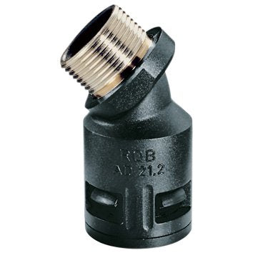 Flexa - Kunststoff-Wellschlauch-Verschraubung Schnellverschraubung RQBK45-M, AD21,2-M20 AD 21,2, M 20 x 1,5 − 50 Stück