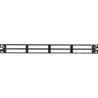 Panduit - Patchpanel LWL Patchpanel gerade QPP48HDBL hohe Packungsdichte