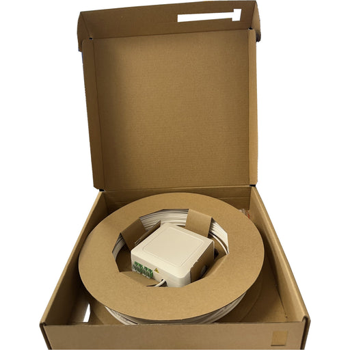 Televes - Spleißkassette Optische Box OB4BLC20MINI bis zu 4 Ausg,20m Ka