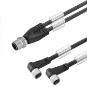 Weidmüller - Konfektioniertes Sensor-Aktor-Kabel Sensor-Aktor-Leitung SAIL-ZW-M8BW-3-1.5U M12 ger. M8 gew. 3p