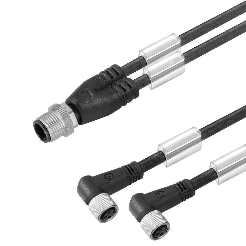 Weidmüller - Konfektioniertes Sensor-Aktor-Kabel Sensor-Aktor-Leitung SAIL-ZW-M8BW-3-1.5U M12 ger. M8 gew. 3p