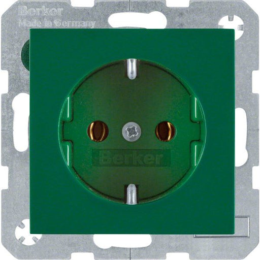 Berker - Steckdose SCHUKO-Steckdose gn/gl 47438913