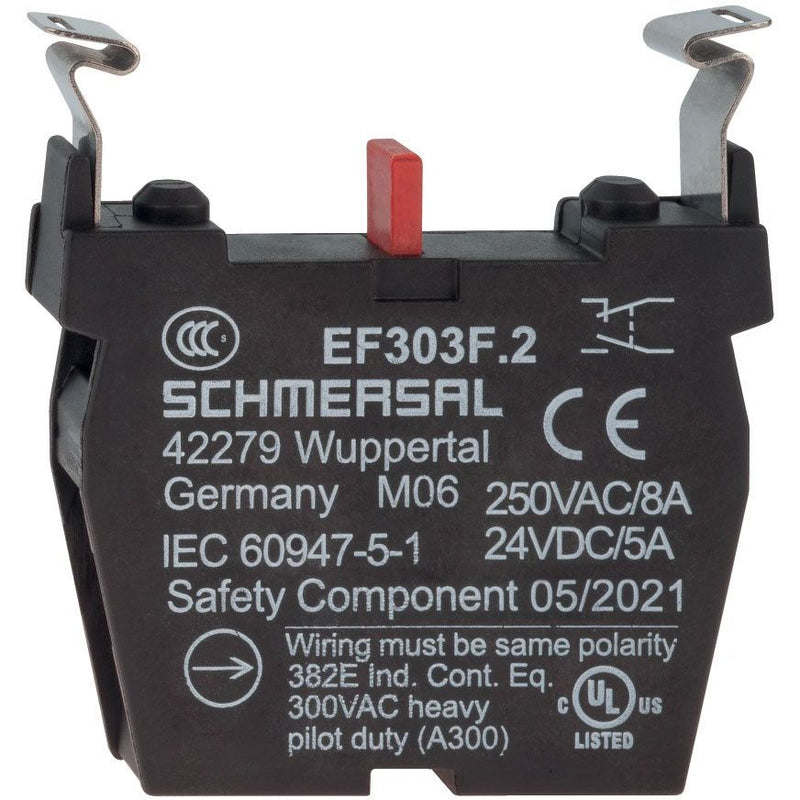 Schmersal - Hilfsschalterblock Kontaktelement EF303F.2
