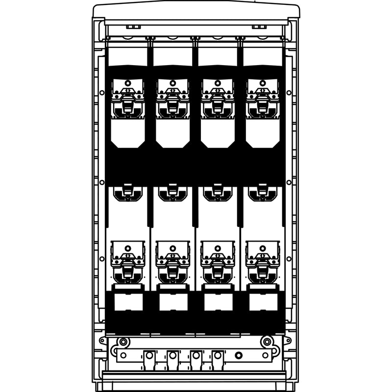 Elsta Mosdorfer - Kabelverteilerschrank LS100C.40 mit Sammelschienen