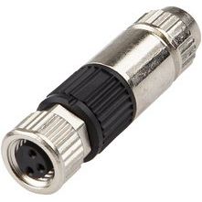 Ipf Electronic - Rundsteckverbinder, feldkonfektionierbar (Industriesteckverbinder) Kabeldose,M8 VK003S74