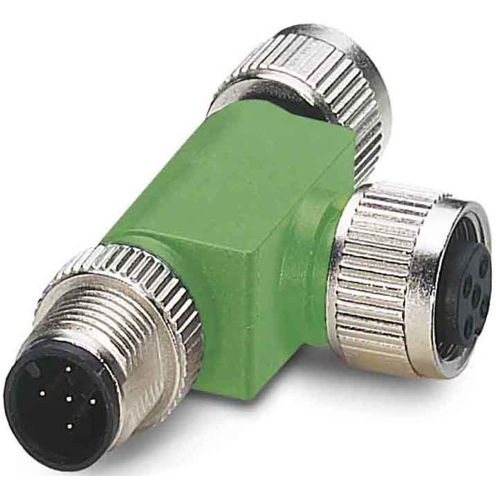 Phoenix Contact - Sensor-Aktor-Adapter T-Verteiler M12 SAC-5P-M12T/2XM12 VP