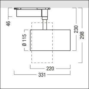 Zumtobel Group - Downlight/Strahler/Flutlicht LED - Strahler V2 L 6000 - #60716570 940