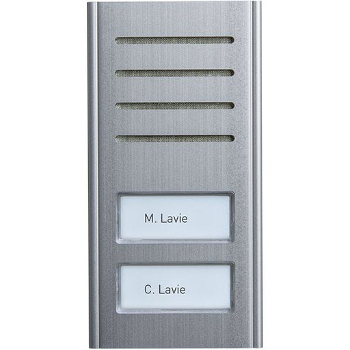 TCS Tür Control - Türstation für Türkommunikation Audio Außenstation ASX13002-0010 2Tasten 1-reih.AP si