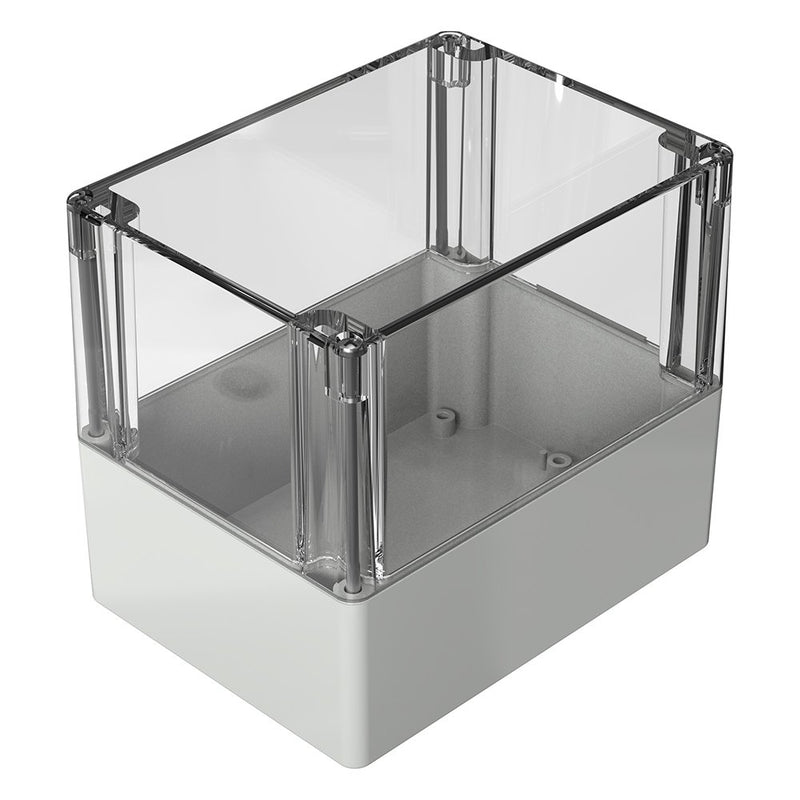Rose System - Leergehäuse Polycarbonatgehäuse 331216140 mit Klarsichtdeckel