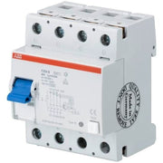 ABB Stotz S&J - Fehlerstrom-Schutzschalter FI-Schutzschalter F204B-100/0,03L 4P,TypB,100A,30mA