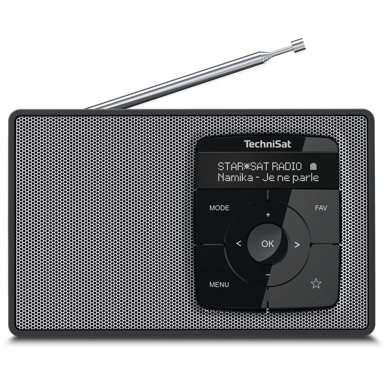 TechniSat - Radio Digital-Radio DIGITRADIO 2 sw/si schwarz/silber