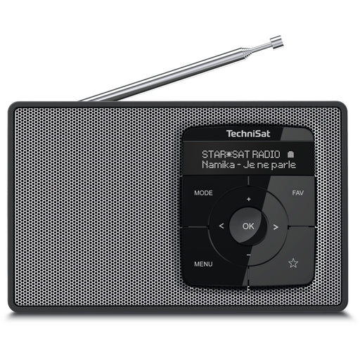 TechniSat - Radio Digital-Radio DIGITRADIO 2 sw/si schwarz/silber