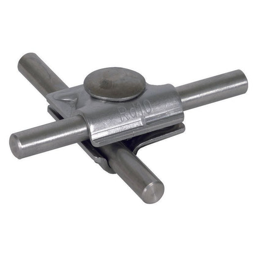 DEHN - Verbinder für Blitzschutz MV-Klemme MVK 10 FRM10X35 V4A NIRO(V4A) f. Rd 10mm