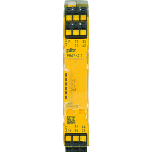 Pilz - Gerät zur Überwachung von sicherheitsgerichteten Stromkreisen Kontaktblock PNOZ s7.2 C #751177 24VDC 4 n/o 1 n/c ex