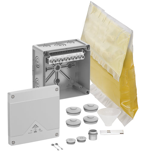 Spelsberg - Dose, Gehäuse für Montage auf der Wand/Decke Abzweigkasten Abox Pro XT-10²