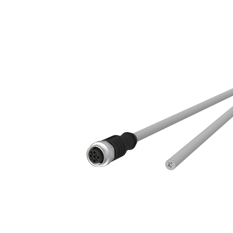 Metz Connect - Konfektioniertes Sensor-Aktor-Kabel Sensor-/Aktorleitung 142MJA20020 A-kodiert,2,0m,M12