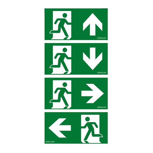 ESYLUX - Piktogramm für Not-/Hinweisleuchte Symbol-Set SLB 21 SYMBOL SET 1