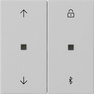 Gira - Bedienelement intelligent Jalousie+Schaltuhr-Bedient 5367015 grau