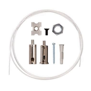 Radium Lampenwerk - Zubehör/Ersatzteile für Lichtschlauch/-band Seilabhänger mit Kabel ZTPA3022 2m