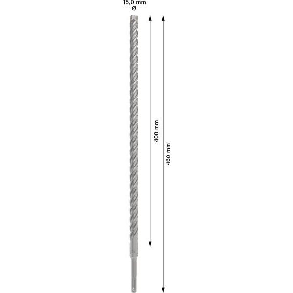 Bosch - Bohrer PRO SDS plus-5X 2608833824 Hammerbohrer 15 x