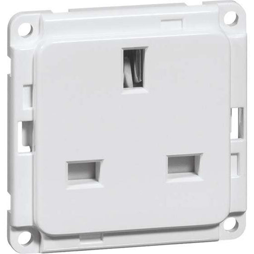 Peha - Schalter-/Steckdosenkombination Steckdose sw D 6771.19 GB 13A 250V British