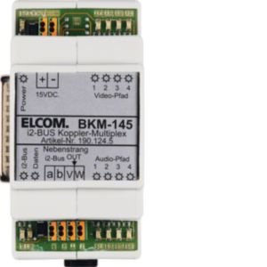 Elcom - Zusatzgerät für Türkommunikation Koppler-Multiplex BKM-145 letzter Nebenstrang
