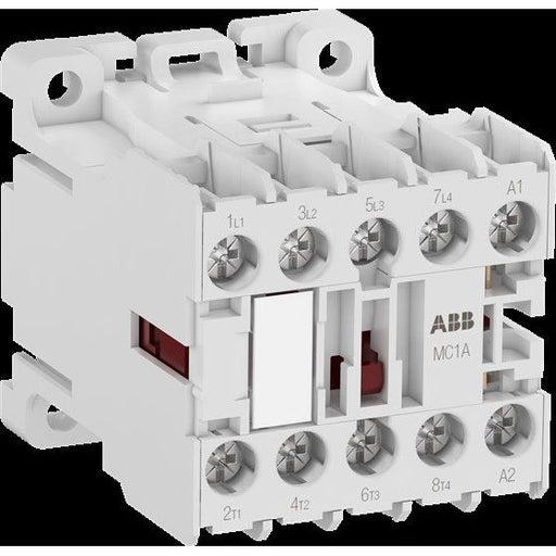 ABB Stotz S&J - Leistungsschütz zum Schalten von Wechselstrom Kleinschütz MC1AA00AT7 4Ö, 240V 50/60Hz