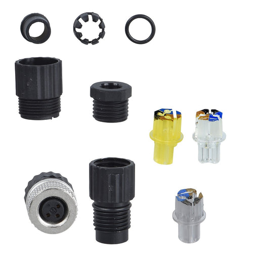 Telemechanique Sensors - Rundsteckverbinder, feldkonfektionierbar (Industriesteckverbinder) Leitungsdose XZCC8FDM30V M8