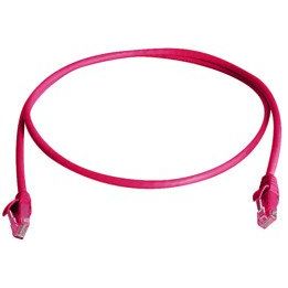 Telegärtner - Patchkabel Kupfer Patchkabel U/UTP C.6 0,5m 100008051 MP8 250,LSZH,rt,1:1