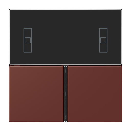 Jung - Abdeckung/Bedienelement für Installationsschalterprogramme Tastensatz 3fach LC 4093 TSA 235